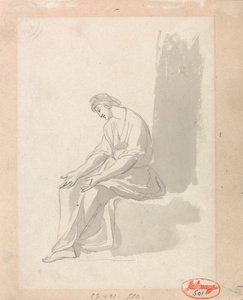 Seated Woman by George Romney